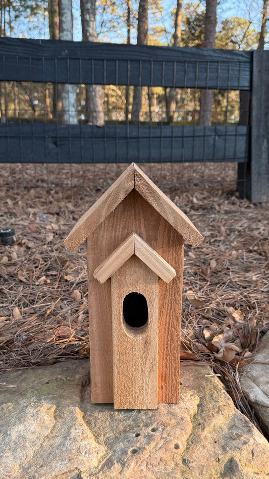 Cedar Bluebird House - Built Like a Home (Because it is One)